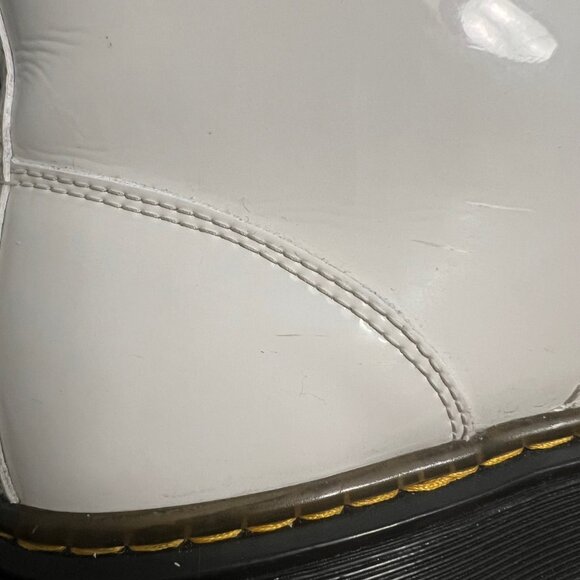 Dr. Martens White Combat Boots - Picture 12 of 15
